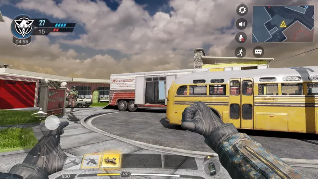 Отличное качество графики в игре Call of Duty Mobile