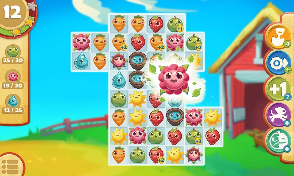 Farm Heroes Saga - используйте бонусы, чтобы пройти все уровни