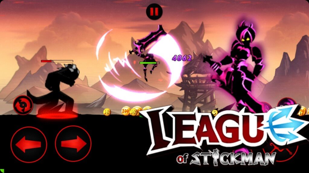 Как установить League of Stickman 2019 на андроид?