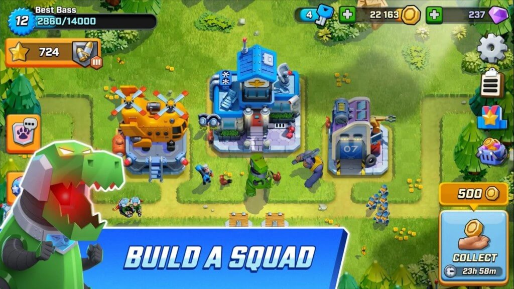 Игровой процесс в Rush Wars