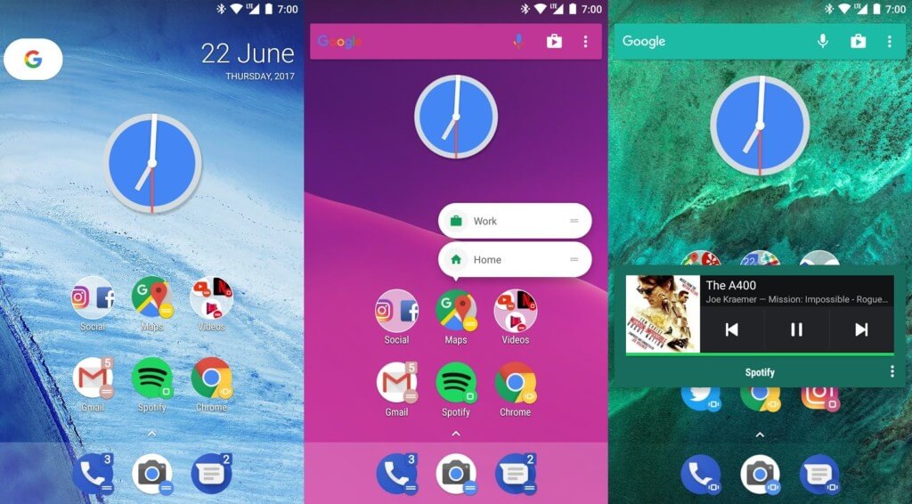Производительность Action Launcher