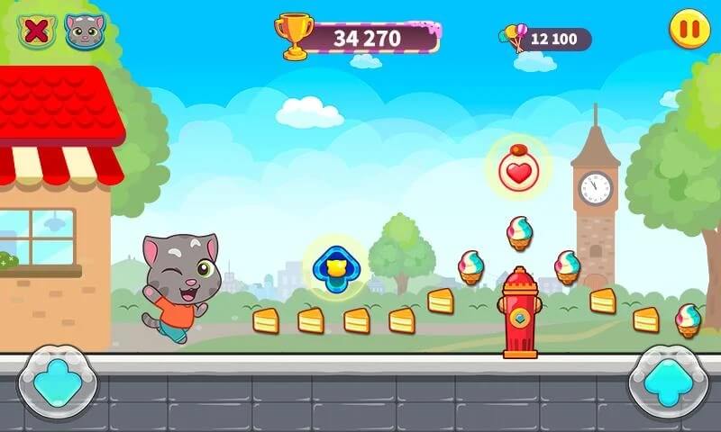 Сюжет игры Говорящий Том за конфетами