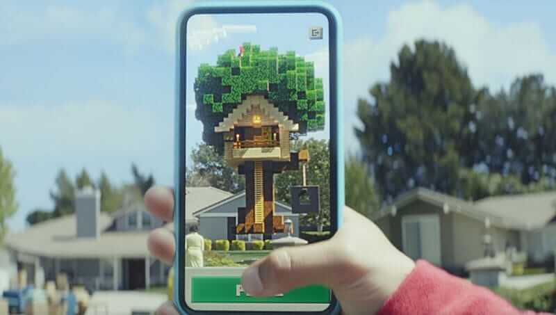 Minecraft Earth на андроид. Революция в жанре мобильных игр.