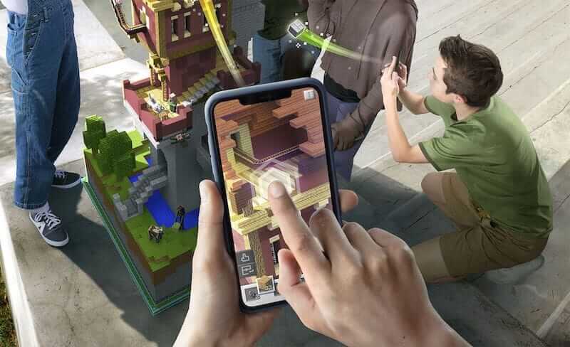 Скриншот Minecraft Earth