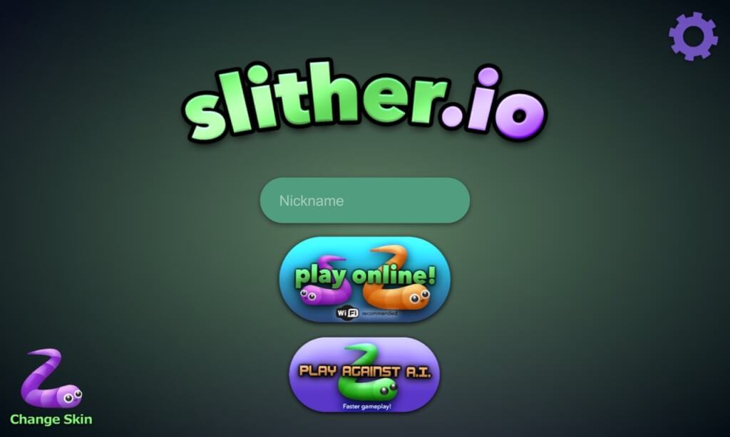Механика игры slither.io