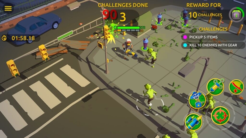 Особенности игры Zombie Blast Crew