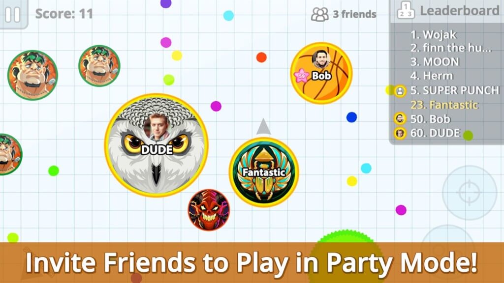 Особенности игры Agar.io
