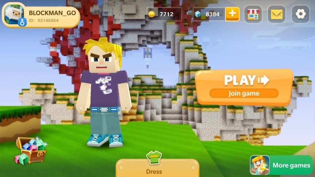 Механика игры Bed Wars на андроид