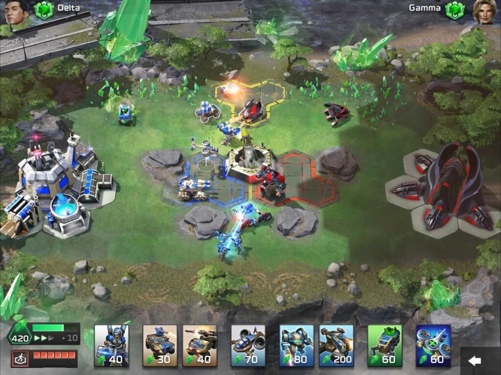 Механика игры Command & Conquer: Rivals
