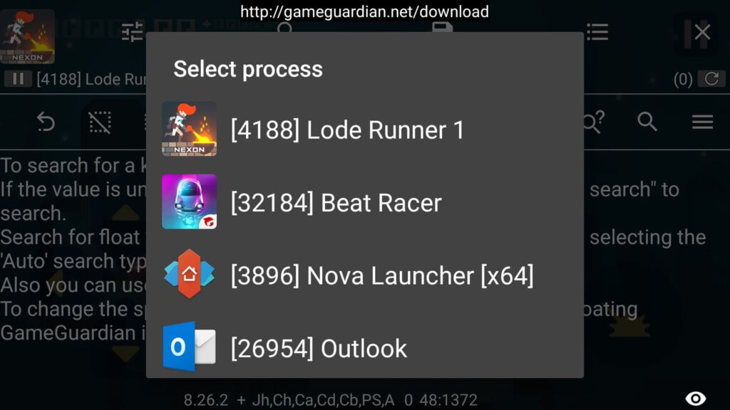 Ключевые возможности приложения GameGuardian