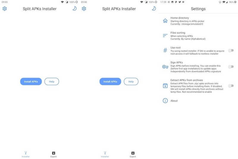 Когда мы должны устанавливать приложения, используя файл APK / APKs?