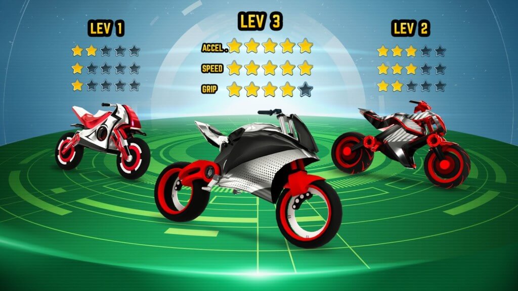 Режимы игры и технические особенности игры Gravity Rider