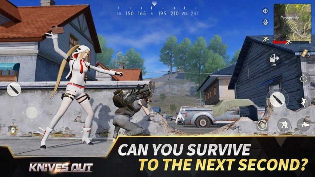 Механика игры Knives Out на андроид