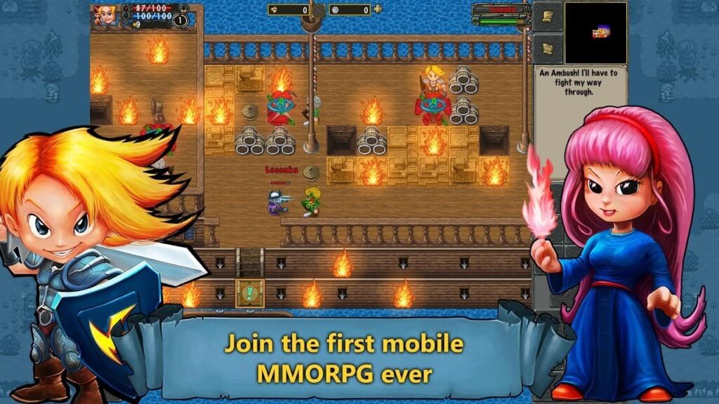 Механика игры TibiaME MOO