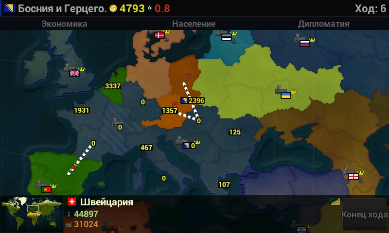Механика игры Age of Civilizations на андроид