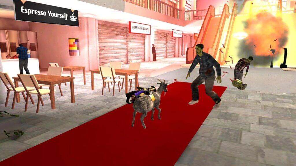 Подробнее про игру Goat Simulator GoatZ