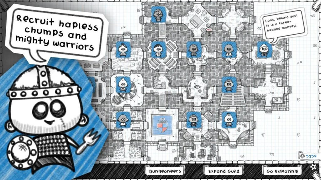 Скриншот Guild of Dungeoneering
