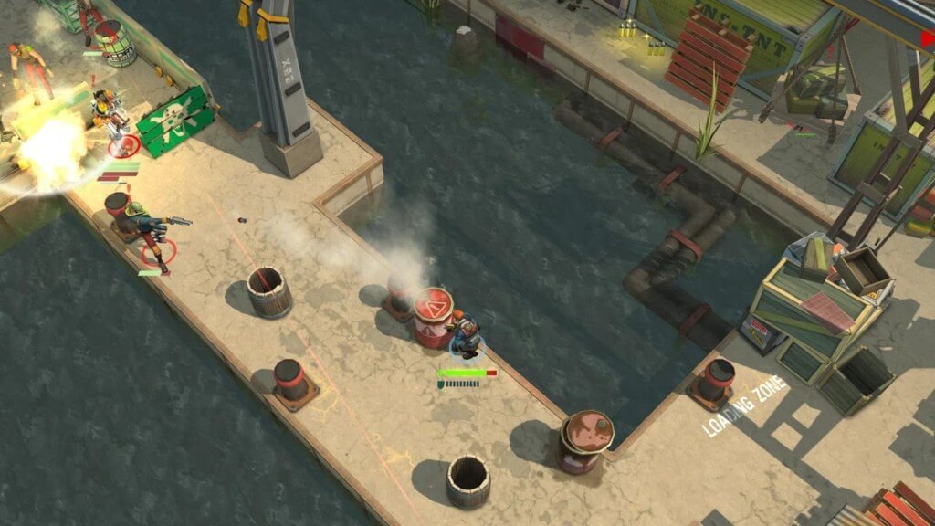 Игровая механика в Space Marshals 2 на андроид