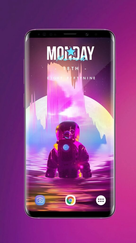 3D Parallax Background - отличное приложение с живыми обоями