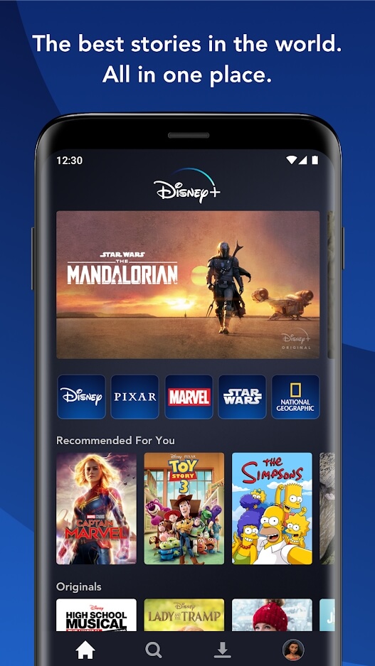 Ключевые особенности Disney Plus на Android