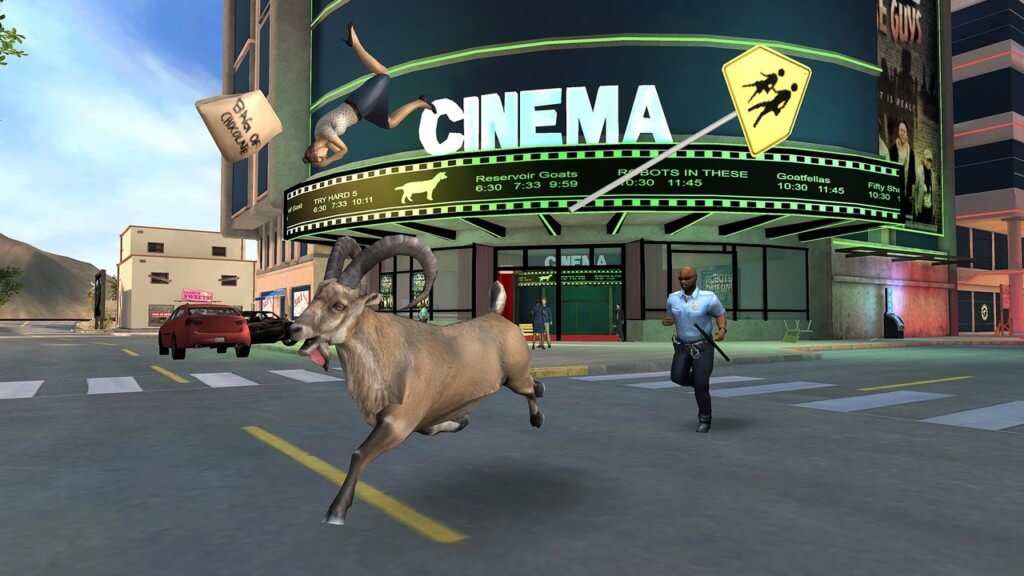 Механика игры Goat Simulator Payday
