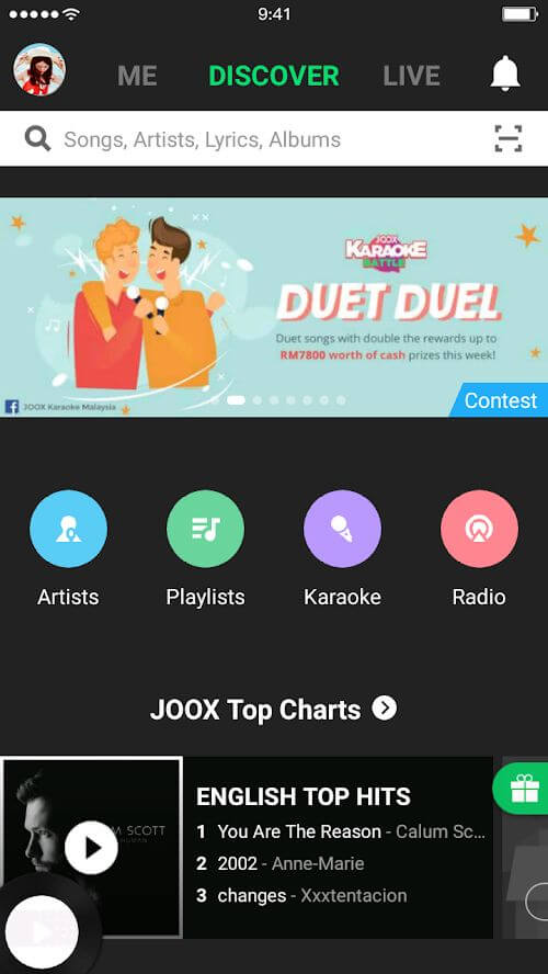 JOOX Music - поток любой из ваших любимых песен