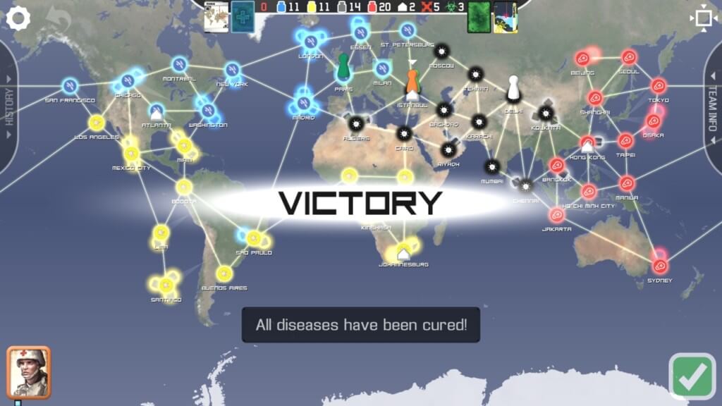 Механика игры Pandemic The Board Game
