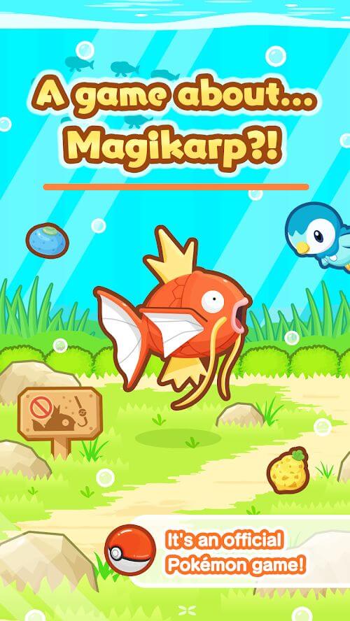 Подробнее про игру Pokemon Magikarp Jump