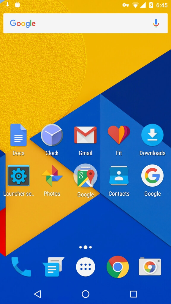 Подробнее об программе Holo Launcher