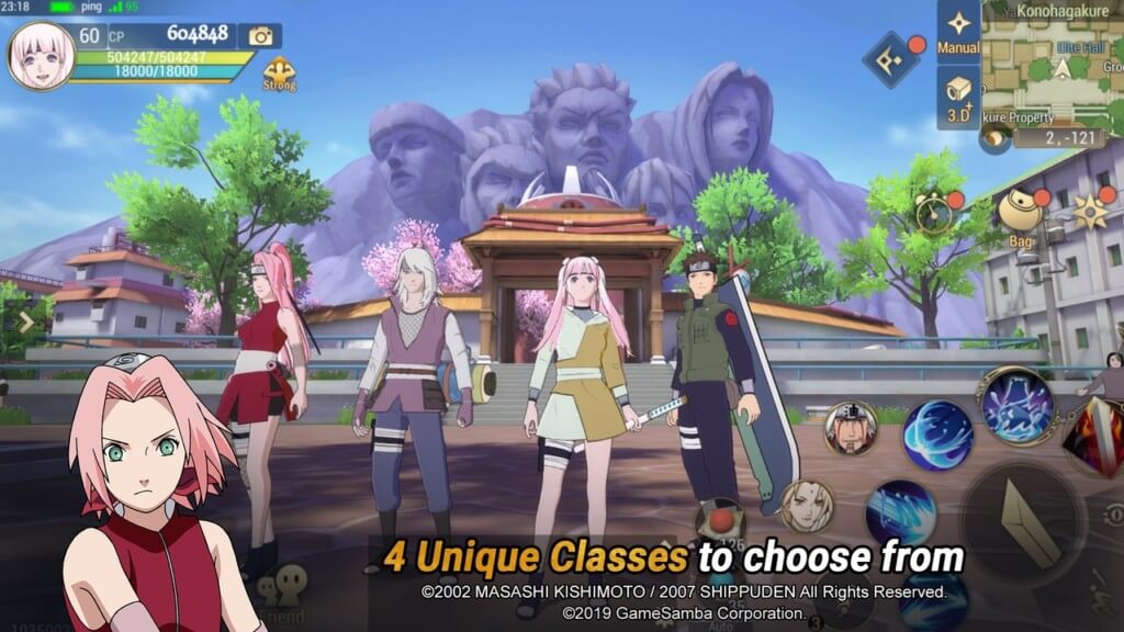 Сюжет игры Naruto Slugfest на андроид