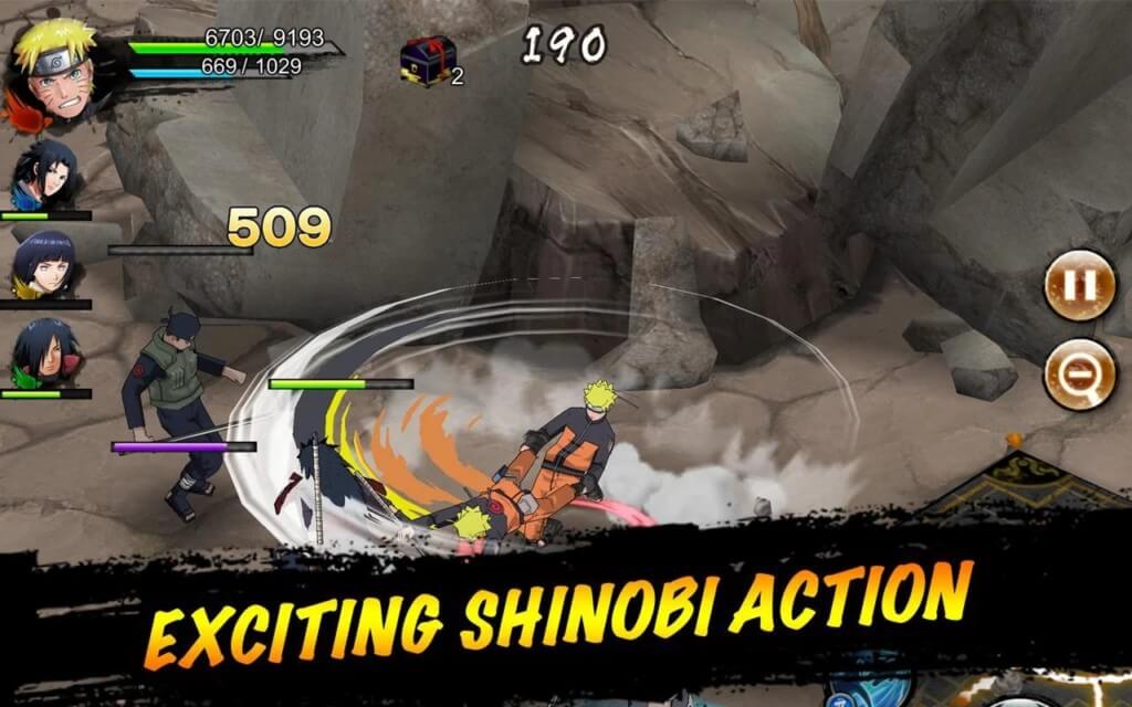 Механика игры NARUTO X BORUTO NINJA VOLTAGE
