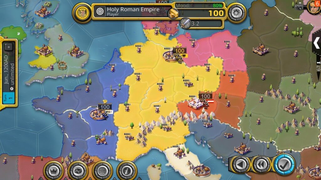 Механика игры Age of Conquest IV