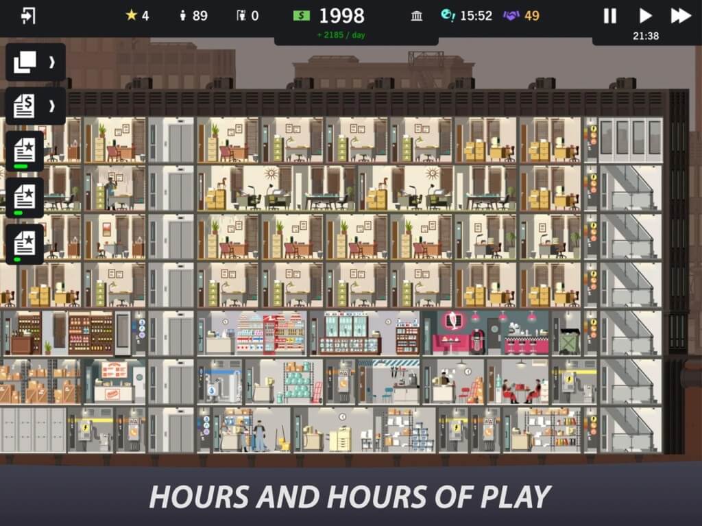 Механика игры Project Highrise