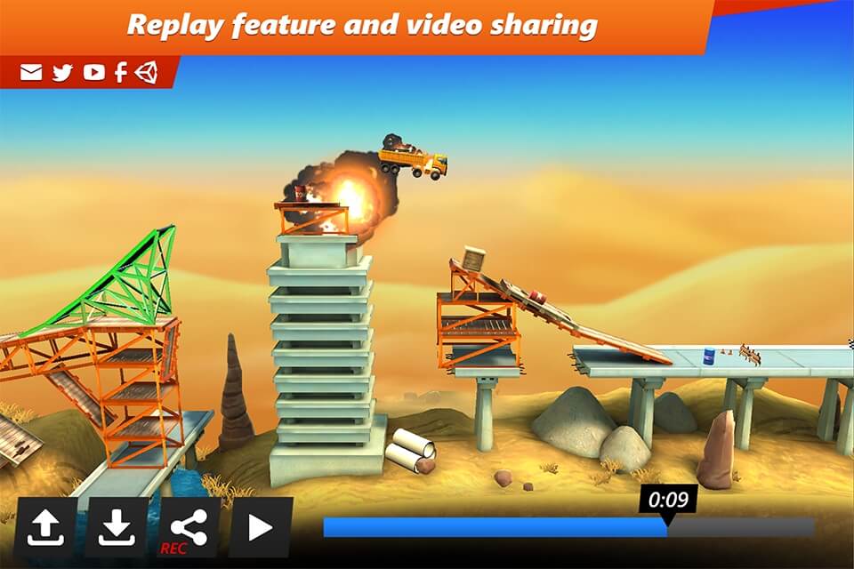 Подробнее об игре Bridge Constructor Stunts