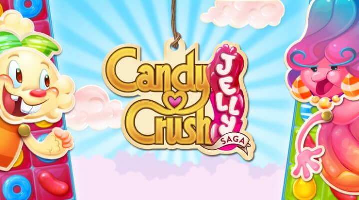 Игровой процесс в Candy Crush Jelly Saga