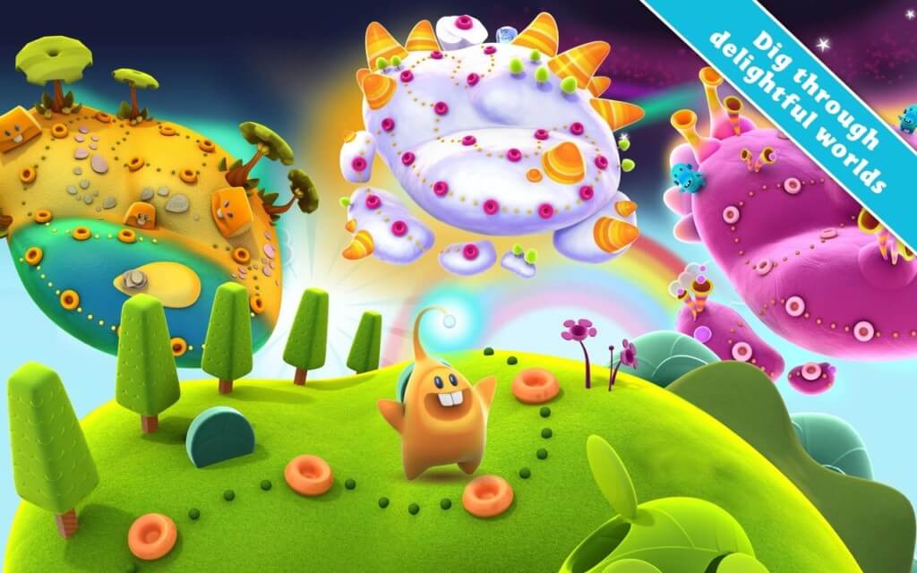 История игры Diamond Digger Saga