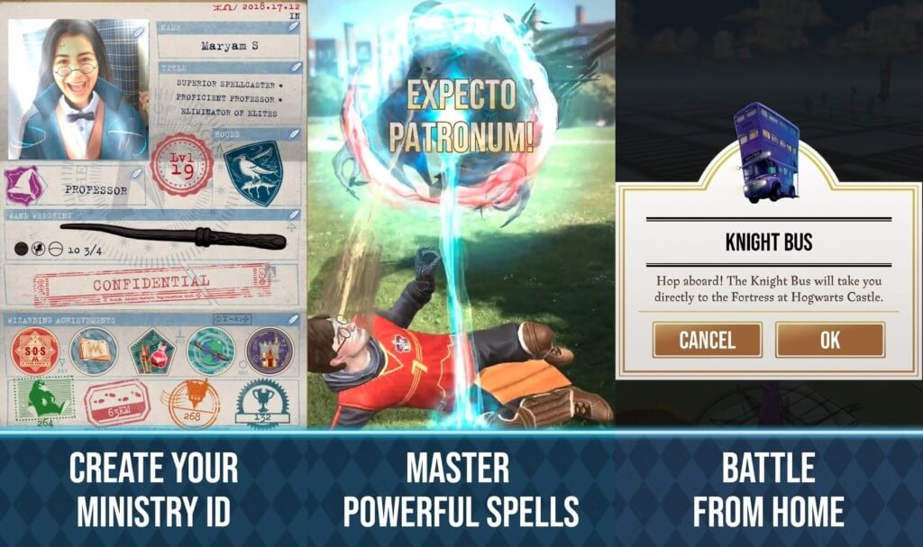 Скриншот Harry Potter: Wizards Unite