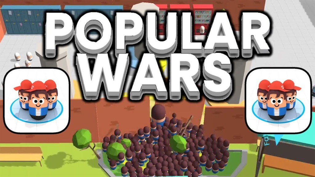 Popular Wars - простой геймплей