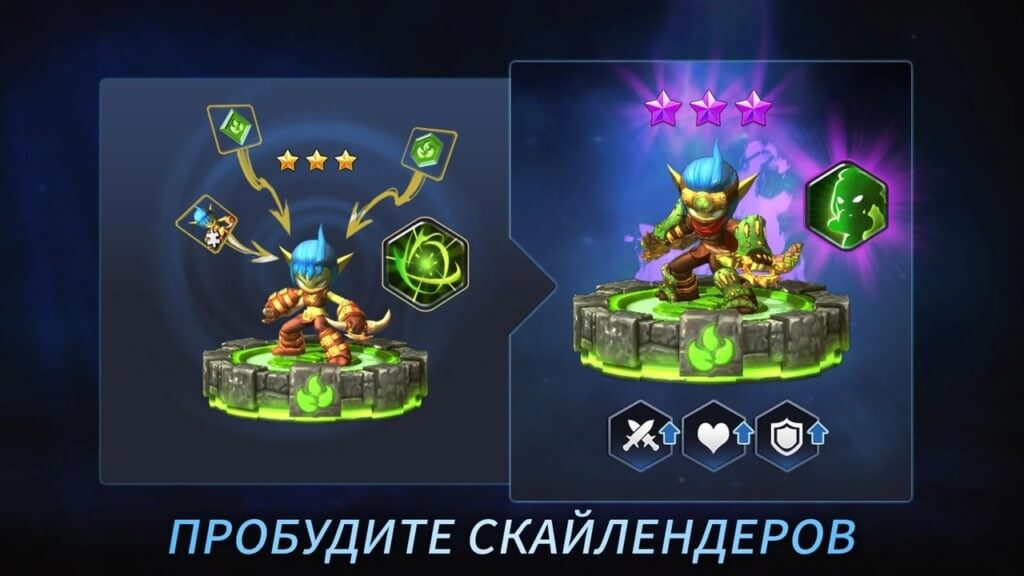 Режимы игры Skylanders Ring of Heroes