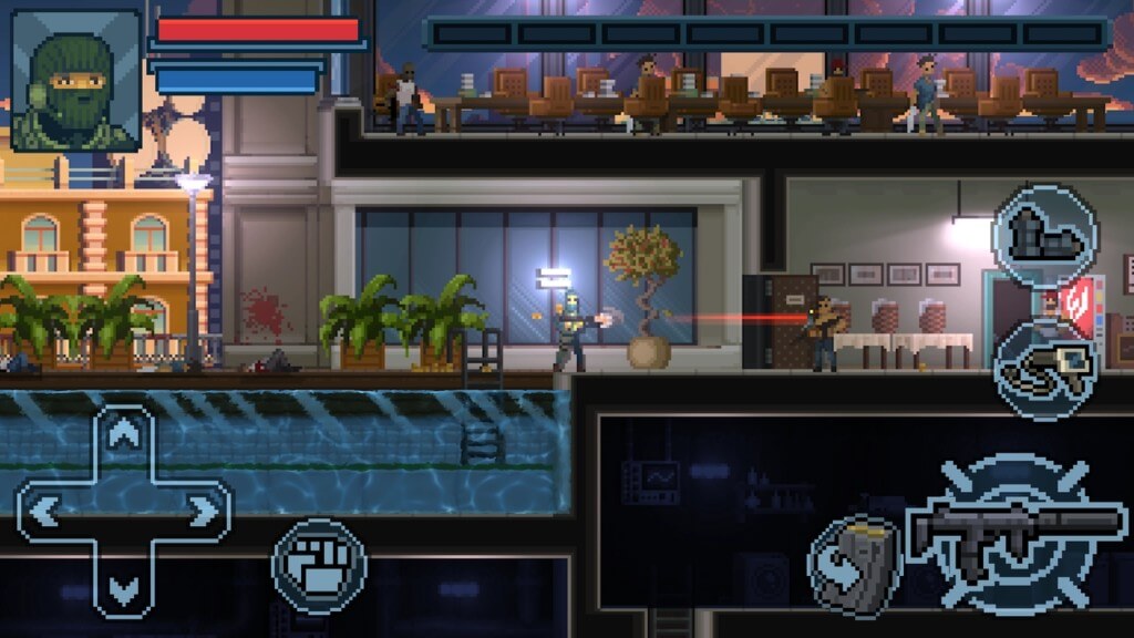 Игровой процесс в игре Door Kickers Action Squad