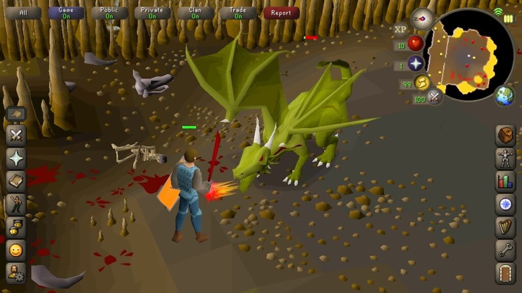 Механика игры Old School RuneScape