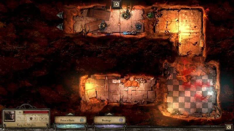 Графика в игре Warhammer Quest