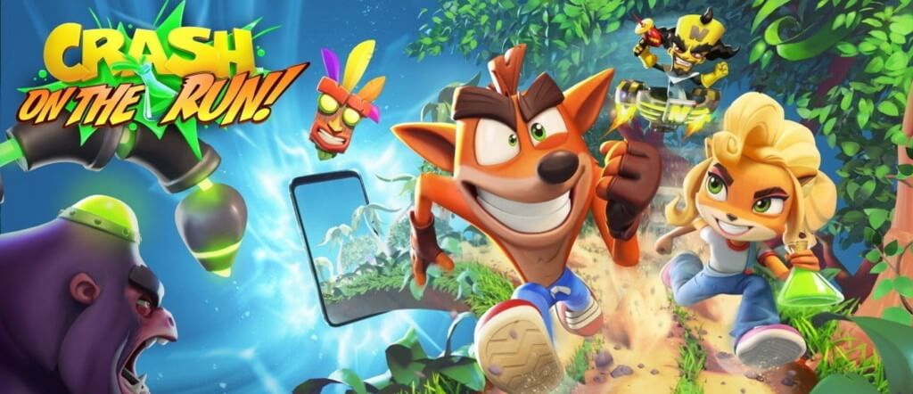 Механика игры Crash Bandicoot On the Run
