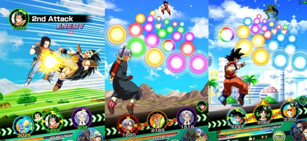 Механика игры DRAGON BALL Z DOKKAN BATTLE