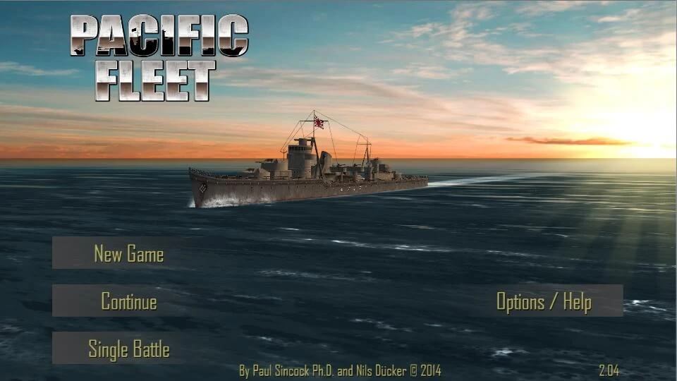Сюжет игры Pacific Fleet