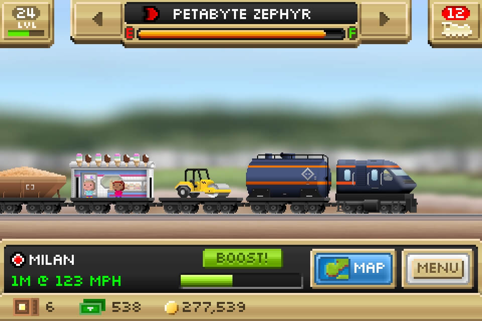 Механика игры Pocket Trains