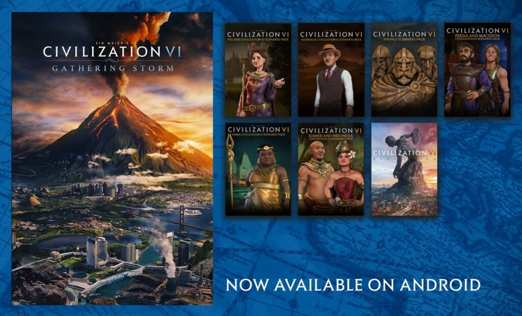 Механика игры Civilization VI на андроид