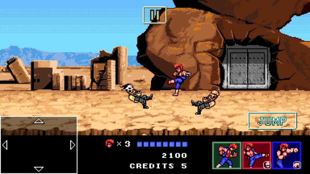 Механика игры Double Dragon 4