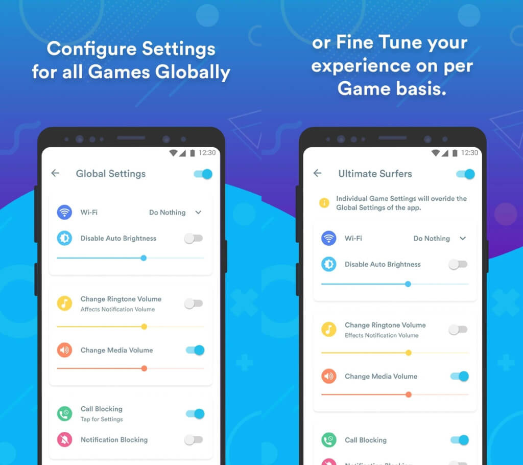 Особенности Pro-версии приложения Gaming Mode