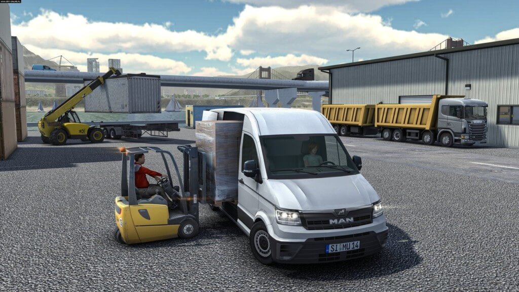 Механика игры Truck and Logistics Simulator на андроид
